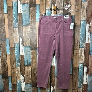 👖Rewash 13/31 skinny comfort stretch Purple corduroy pants
